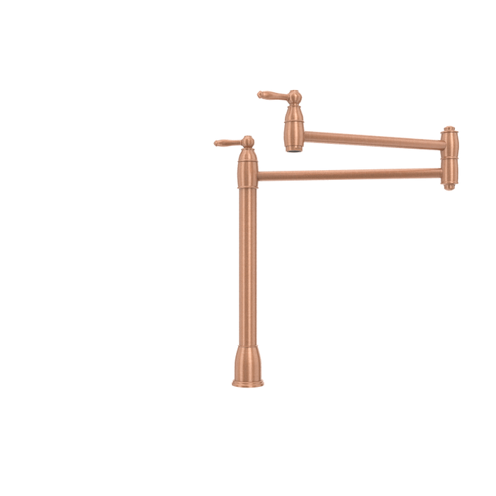 Copper Pot Filler Kitchen Faucet Deck-Mounted — AK98188-C-48