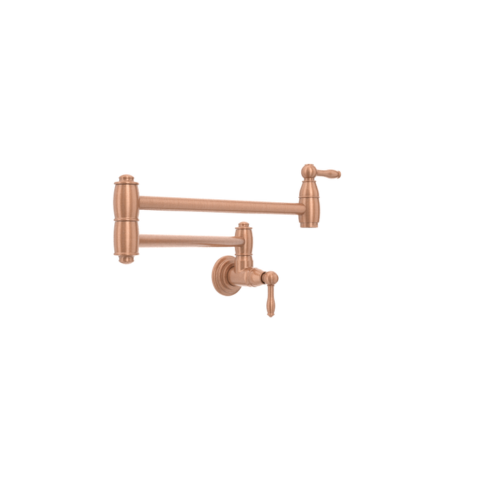 Copper Pot Filler Kitchen Faucet Wall-Mounted — AK98288-C-48