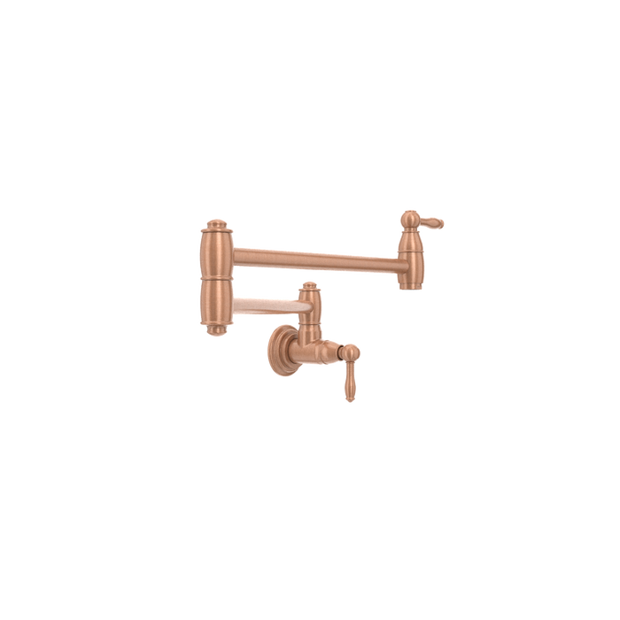 Copper Pot Filler Kitchen Faucet Wall-Mounted — AK98288-C-48