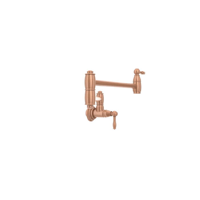 Copper Pot Filler Kitchen Faucet Wall-Mounted — AK98288-C-48