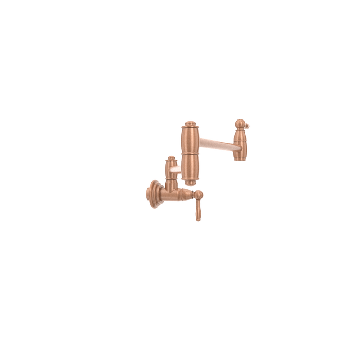 Copper Pot Filler Kitchen Faucet Wall-Mounted — AK98288-C-48