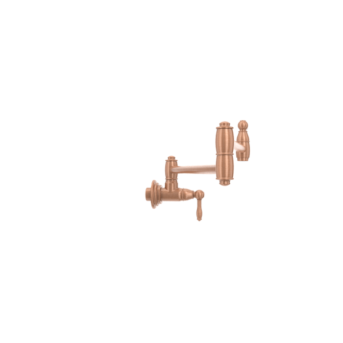 Copper Pot Filler Kitchen Faucet Wall-Mounted — AK98288-C-48
