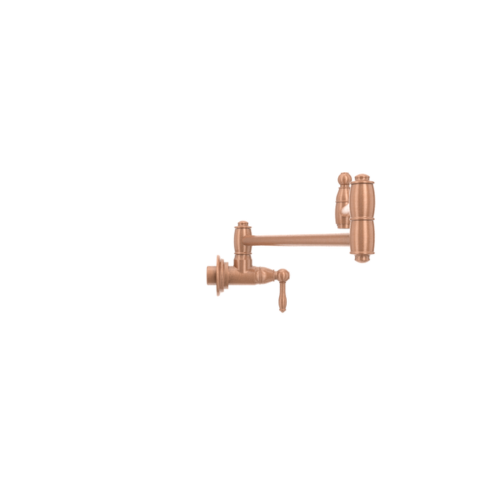 Copper Pot Filler Kitchen Faucet Wall-Mounted — AK98288-C-48