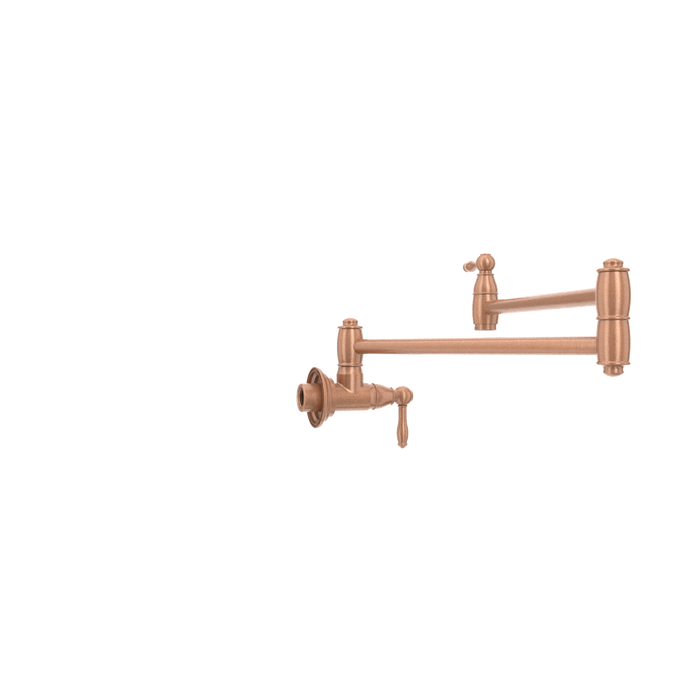 Copper Pot Filler Kitchen Faucet Wall-Mounted — AK98288-C-48
