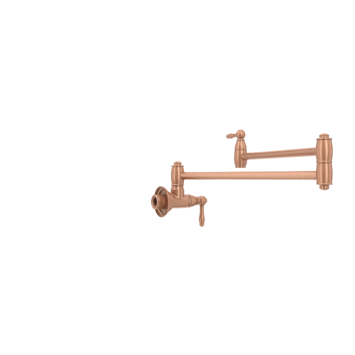 Copper Pot Filler Kitchen Faucet Wall-Mounted — AK98288-C-48
