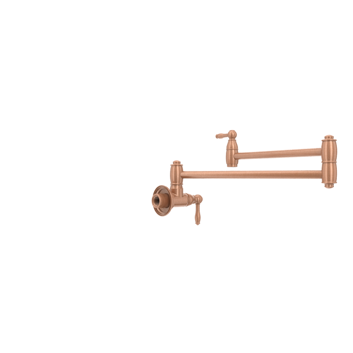 Copper Pot Filler Kitchen Faucet Wall-Mounted — AK98288-C-48