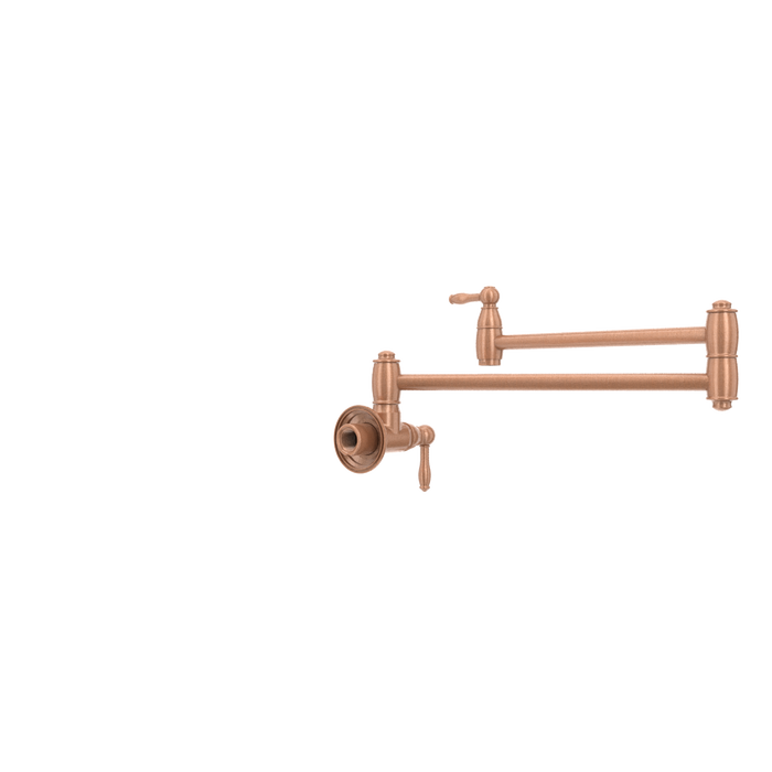 Copper Pot Filler Kitchen Faucet Wall-Mounted — AK98288-C-48