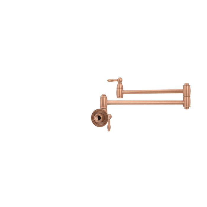 Copper Pot Filler Kitchen Faucet Wall-Mounted — AK98288-C-48