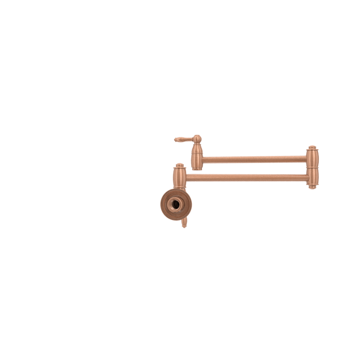 Copper Pot Filler Kitchen Faucet Wall-Mounted — AK98288-C-48