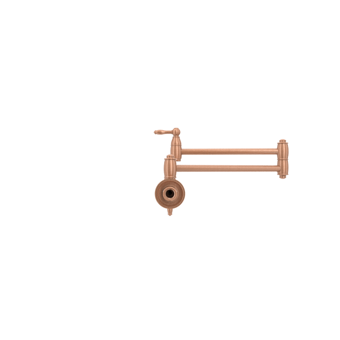 Copper Pot Filler Kitchen Faucet Wall-Mounted — AK98288-C-48