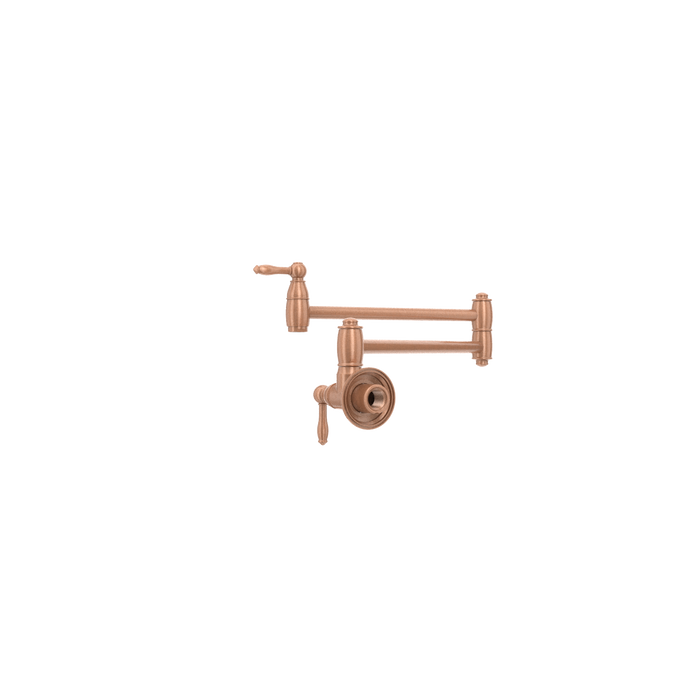 Copper Pot Filler Kitchen Faucet Wall-Mounted — AK98288-C-48