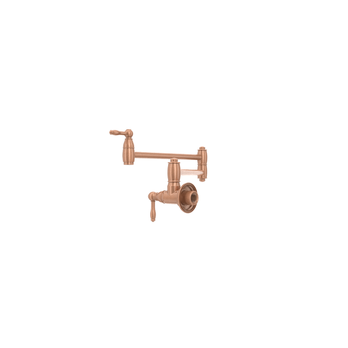 Copper Pot Filler Kitchen Faucet Wall-Mounted — AK98288-C-48