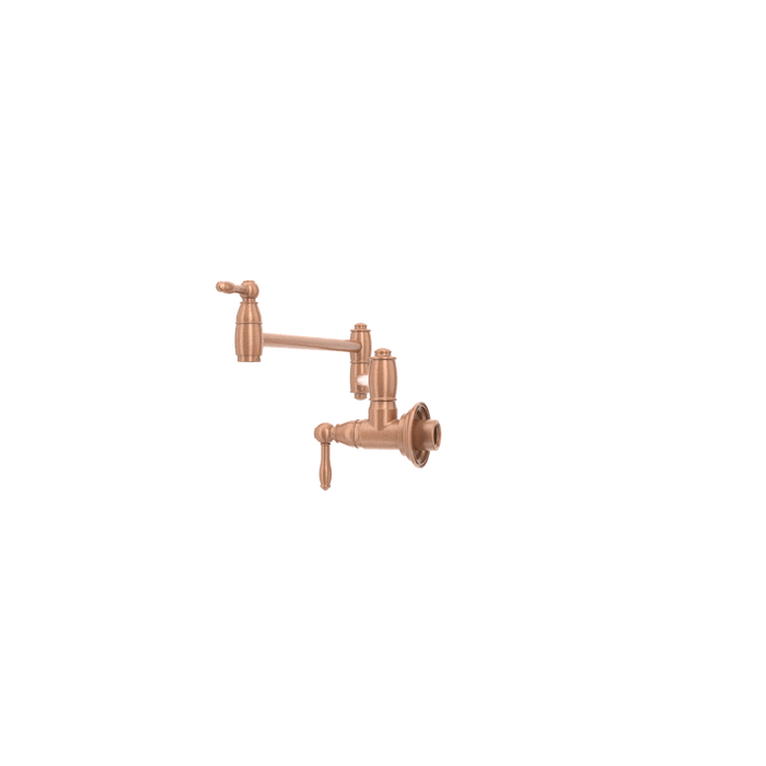 Copper Pot Filler Kitchen Faucet Wall-Mounted — AK98288-C-48