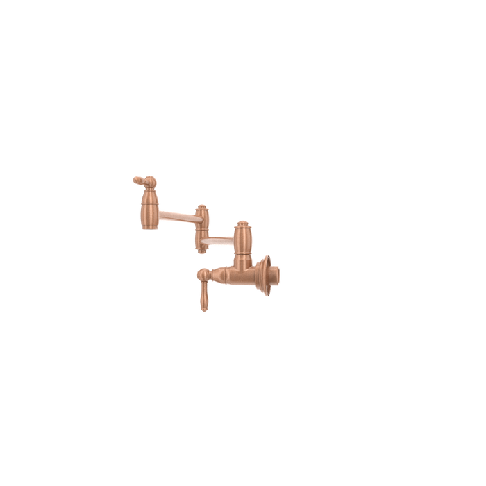 Copper Pot Filler Kitchen Faucet Wall-Mounted — AK98288-C-48