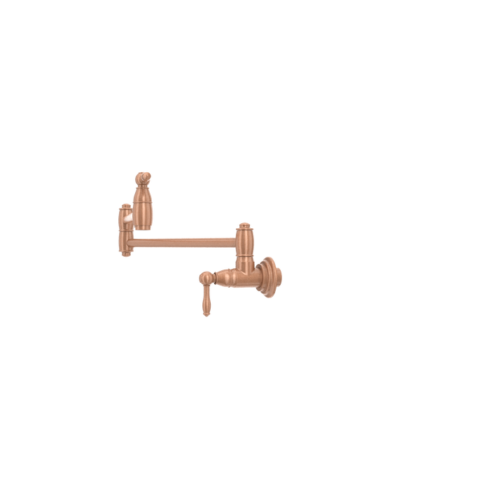 Copper Pot Filler Kitchen Faucet Wall-Mounted — AK98288-C-48