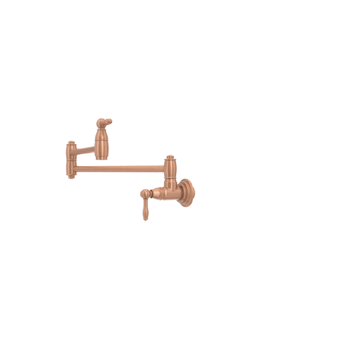 Copper Pot Filler Kitchen Faucet Wall-Mounted — AK98288-C-48