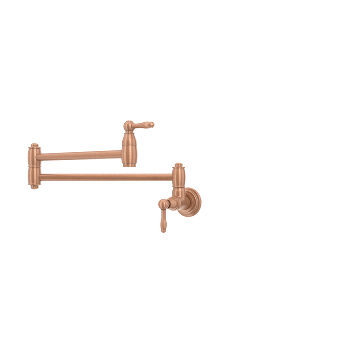 Copper Pot Filler Kitchen Faucet Wall-Mounted — AK98288-C-48