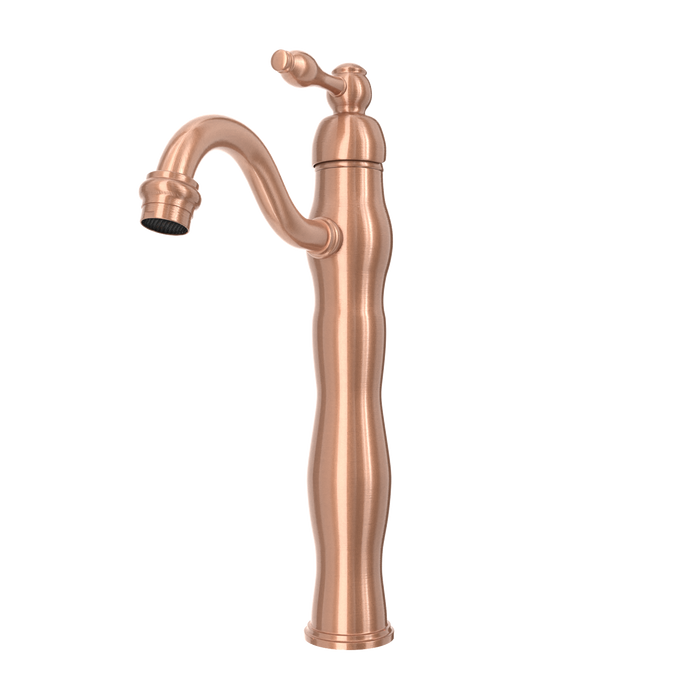 One-Handle Copper Bathroom Vessel Faucet - AK40118A-C