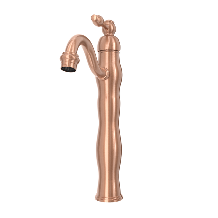 One-Handle Copper Bathroom Vessel Faucet - AK40118A-C