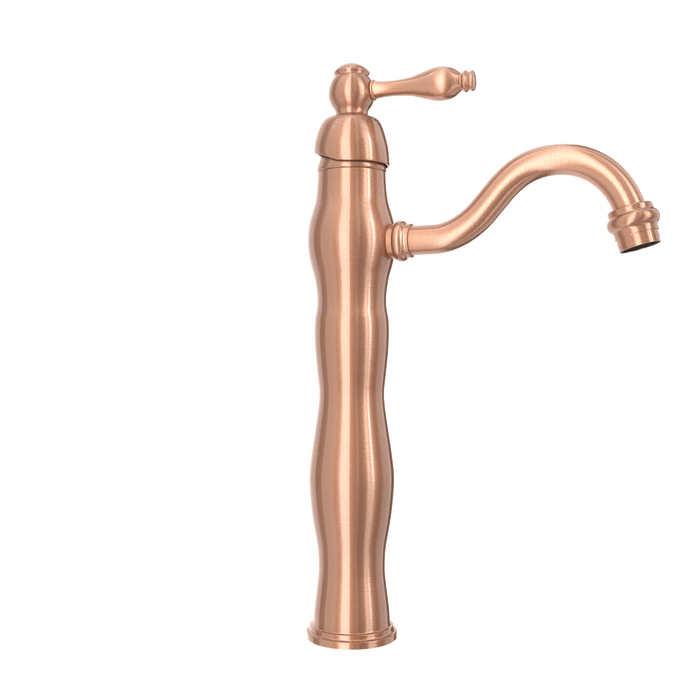 One-Handle Copper Bathroom Vessel Faucet - AK40118A-C