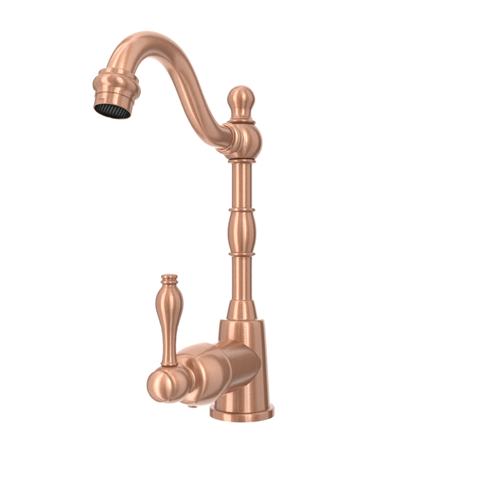 One-Handle Copper Widespread Kitchen Bar Faucet — AK96118P1-C-48