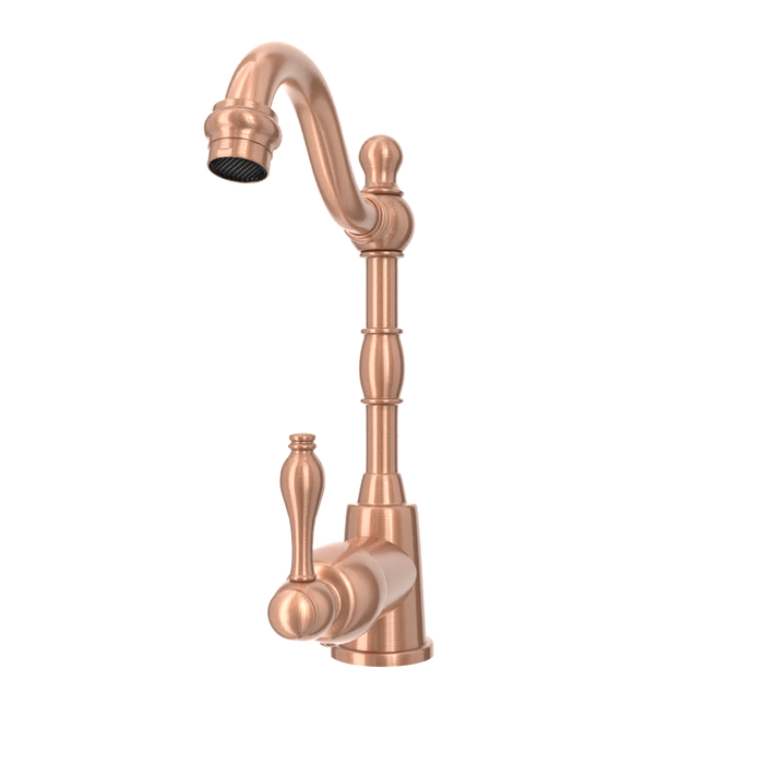One-Handle Copper Widespread Kitchen Bar Faucet — AK96118P1-C-48