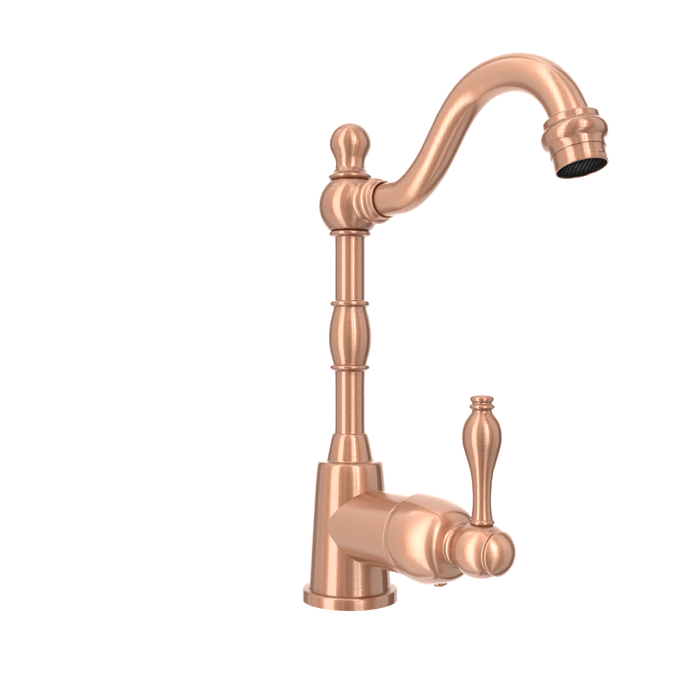 One-Handle Copper Widespread Kitchen Bar Faucet — AK96118P1-C-48