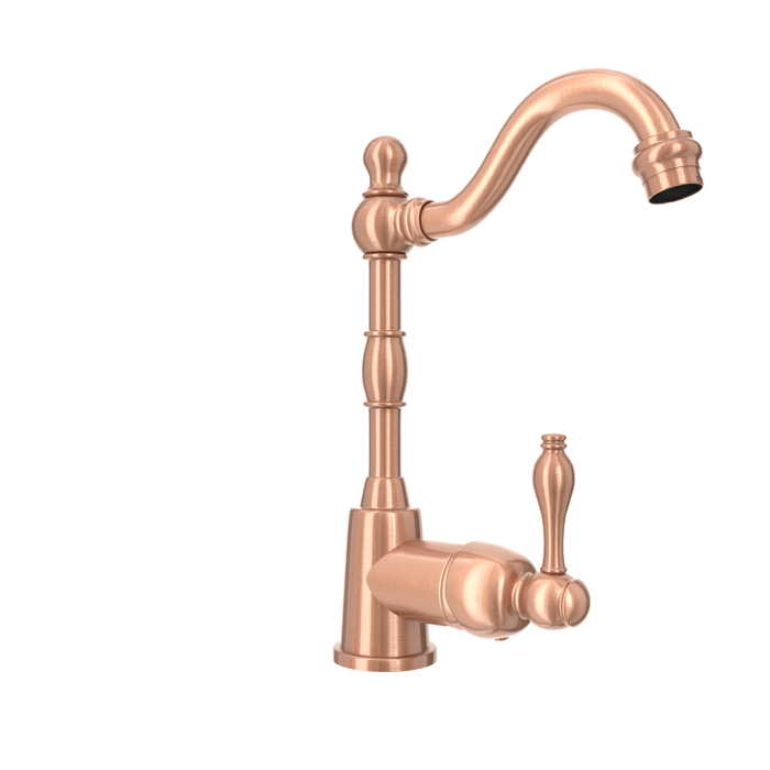 One-Handle Copper Widespread Kitchen Bar Faucet — AK96118P1-C-48