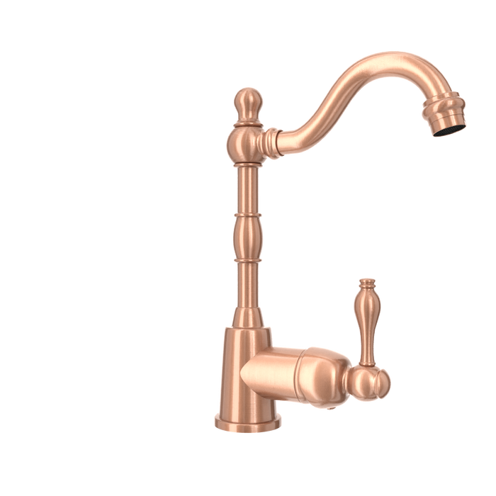 One-Handle Copper Widespread Kitchen Bar Faucet — AK96118P1-C-48