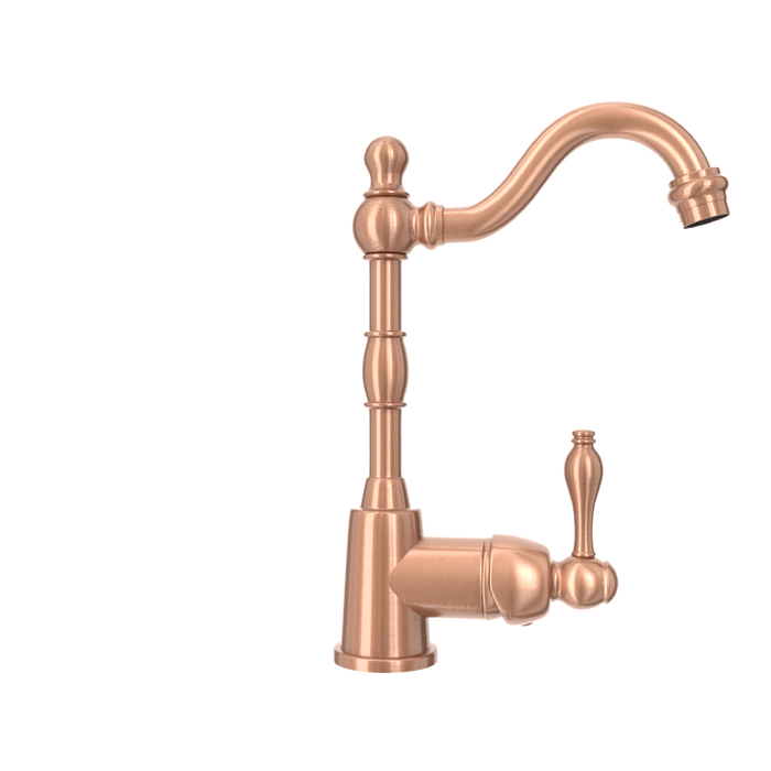 One-Handle Copper Widespread Kitchen Bar Faucet — AK96118P1-C-48