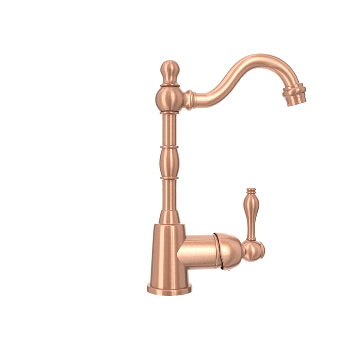 One-Handle Copper Widespread Kitchen Bar Faucet — AK96118P1-C-48