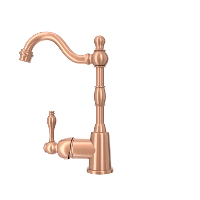 One-Handle Copper Widespread Kitchen Bar Faucet — AK96118P1-C-48