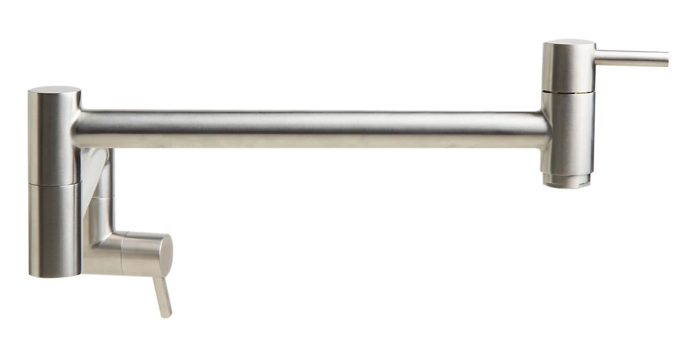 ALFI brand Stainless Steel Retractable Pot Filler Faucet AB5019