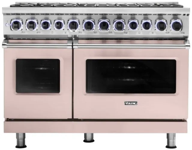 Viking® 7 Series 48" Stainless Steel Pro Style Dual Fuel Range VDR74828BSSLP