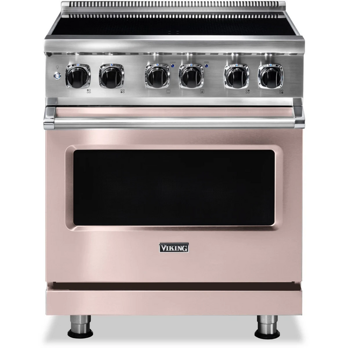 Viking® 5 Series 30" Stainless Steel Pro Style Induction Range VIR53024BSS