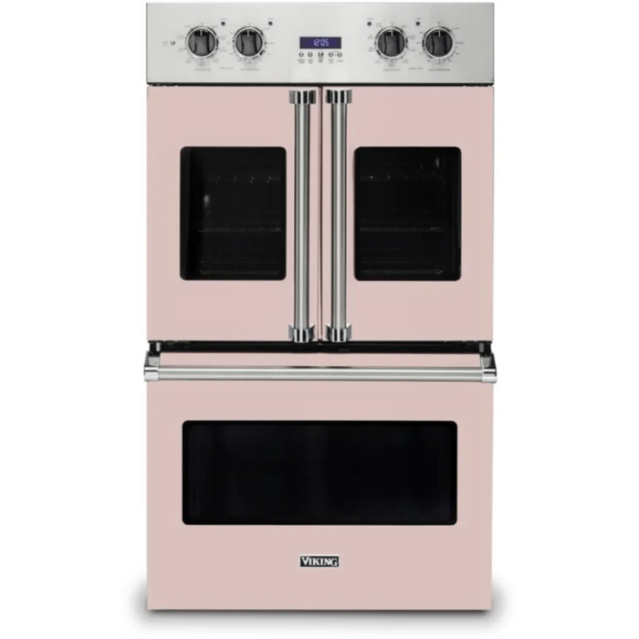 Viking® Professional 7 Series 30" Stainless Steel Electric Built In Double French Door Oven VDOF7301SS