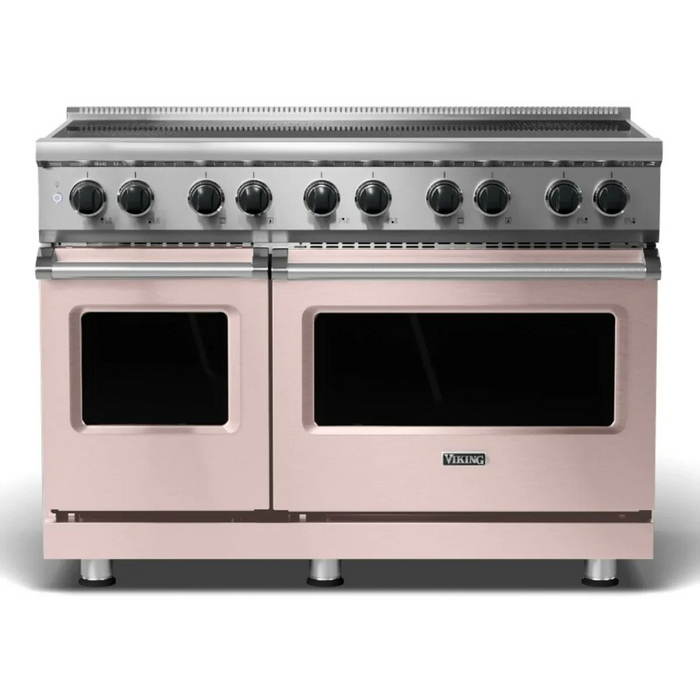 Viking® 5 Series 48" Stainless Steel Pro Style Induction Range VIR54836BSS