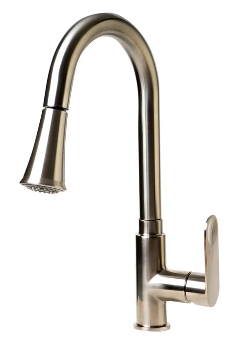 ALFI brand Gooseneck Pull-Down Kitchen Faucet ABKF3480