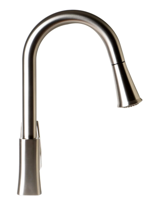 ALFI brand Square Gooseneck Pull-Down Kitchen Faucet ABKF3889