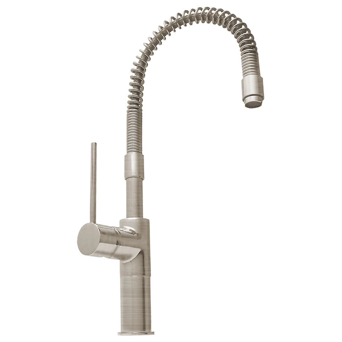Whitehaus Deck Mount 19'' Tall Commercial Single Hole Faucet WHLX78558