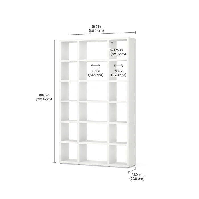 BOON Cube Storage Shelf Combo 2/1x6