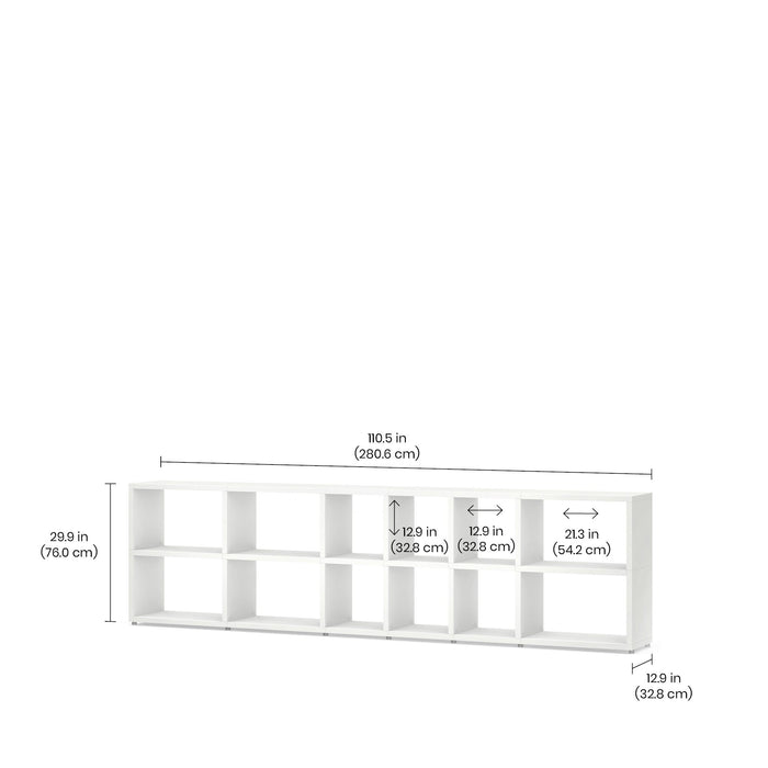 BOON Cube Storage Shelf Combo 3/3x2