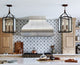 Custom Bell Style Stainless Steel Range Hoods With Mirror Accent
