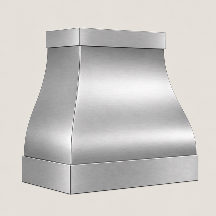 Custom Stainless Steel Bell Shape Range Hood - SHBE01