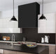 Simple Black Box Stainless Steel Kitchen Range Hood