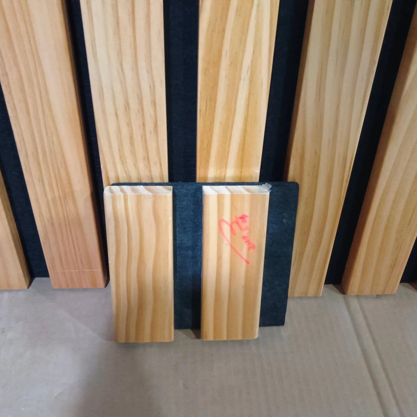 Timber Panel Box Broad Strip Wood Panels Full Sample Box (4 colors) — Farmhouse Kitchen ...