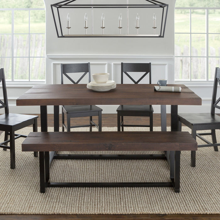 6-Piece Farmhouse Dining Set