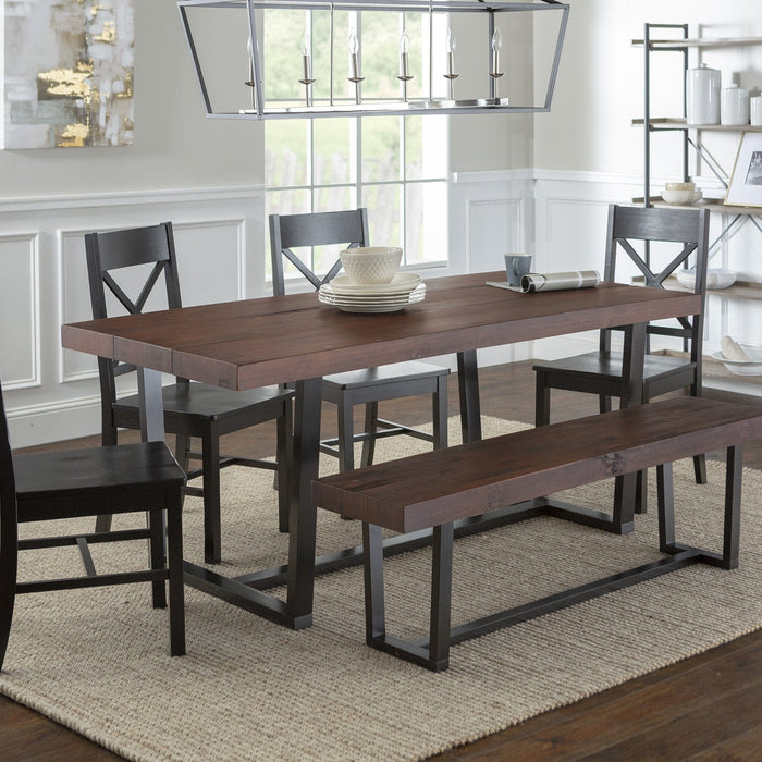 6-Piece Farmhouse Dining Set