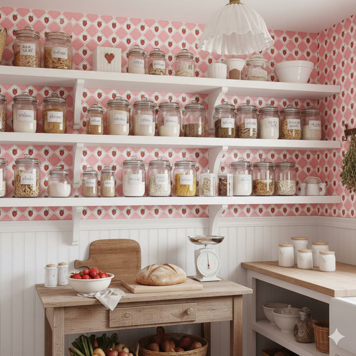 Fresa Wallpaper by Aubrey Fairchild