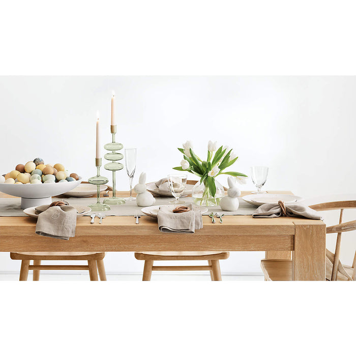 Terra 65" Natural White Oak Solid Wood Dining Table 254572